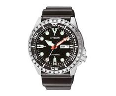 Citizen Reloj Analógico para Hombre de Automático con Correa en Sintetico NH8380-15E