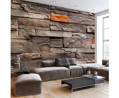 Fotomural 400x280 cm - 3 tres colores a elegir - Papel tejido-no tejido. Fotomurales Piedra Piedras óptica Muro f-B-0063-a-c