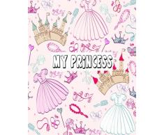 My Princess: Blank Sticker Book For Kids. Stickers book Collecting Album 8x10 100 pages: Volume 2