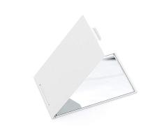 Scrox 1x Mini Espejo de Bolsillo portátil Espejo Ultraligero Espejo de Maquillaje 9.8x6.8cm