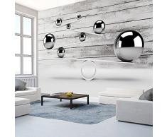 Fotomural 250x175 cm ! Papel tejido-no tejido. Fotomurales - Papel pintado Bolan tablones 3D f-A-0333-a-a