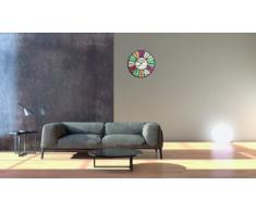 TFA Dostmann 60.3021 - Reloj de Pared, Color Multicolor