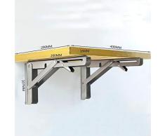 Folding table stand Tabique Plegable de Pared, Estante, trípode, Soporte Laminado(, 200mmx400mm+107mm)