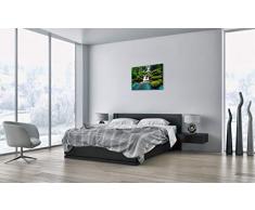 Cuadro sobre Lienzo - de una Sola Pieza - Impresión en Lienzo - Ancho: 70cm, Altura: 50cm - Foto número 3754 - Listo para Colgar - en un Marco - AA70x50-3754