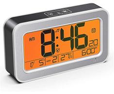 Cocoda Despertador Digital con 25 Sonidos Diferentes De Alarma, Volumen con 4 Niveles, 12/24 Horas, Alarmas Duales y Función Snooze, LED Pantalla Reloj Despertador Digital Inteligente para Infantil