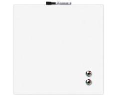 Quartet - Tablero magnético (360 x 360 mm), color blanco
