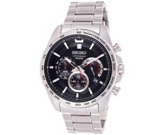 Seiko Reloj Cronógrafo para Hombre de Cuarzo con Correa en Acero Inoxidable SSB299P1