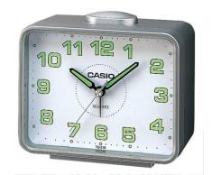 Casio TQ-218-8EF - Reloj despertador analógico de cuarzo, Alarma con repetición