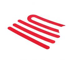 EsportsMJJ Delantera Y Trasera De Goma De La Rueda Pegatina Reflectante Para Xiaomi Mijia M365 E-Scooter