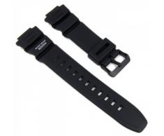 Casio Correa de Reloj Resin Band negro AE-2000W WV-200