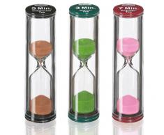 Küchenprofi 1009260000 Tea Time - Reloj de arena (3 unidades)