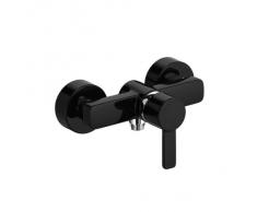 Kludi Zenta 388700575 - Grifo mezclador monomando cromado, color negro