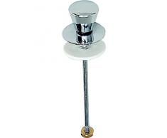 Fominaya 142005120 - Tirador vertical laton cromado roca 114mm