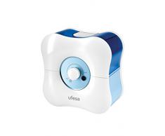 Ufesa HF3000 - Humificador, 30W, Capacidad del depósito: 1,7L, 8 h de Autonomía, Ajuste de la cantidad del vapor, Nivel sonoro: 26 dB