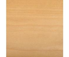 Navaris Reloj analógico de Madera con función Snooze - Despertador Retro en Forma de Cuadrado con luz y Alarma - Reloj silencioso en marrón Claro