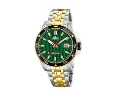Lotus Reloj Analógico para Hombre de Cuarzo con Correa en Acero Inoxidable 18652/2