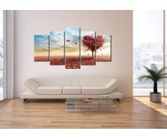 Cuadro sobre lienzo - 5 piezas - Impresión en lienzo - Ancho: 160cm, Altura: 85cm - Foto número 2609 - listo para colgar - en un marco - EA160x85-2609