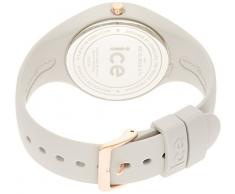 ICE-Watch Glam - Reloj de cuarzo para mujer, con correa de silicona, color beige