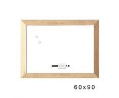 Bi-Office mm,070011222 - Pizarra magnética, 60 x 90 mm, blanco, 1 unidad