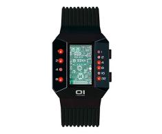 The One SC202R5 Split Screen - Reloj Binario para Hombre