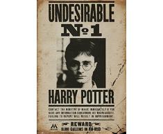 GB eye Ltd. FP3228 - Póster (tamaño frande), diseño de Harry Potter con texto "Undesirable No 1", varios colores