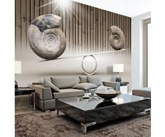 Fotomural 300x210 cm - 3 tres colores a elegir - Papel tejido-no tejido. Fotomurales - Papel pintado abstracción 3D Fósiles f-A-0362-a-b