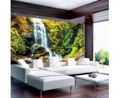 Papel tejido-no tejido. Fotomurales ! Fotomural ! Papel pintado ! 350x245 cm - naturalezaaleza aquafall 10110903-42 - 3 tres colores a elegir