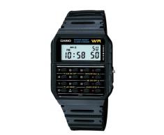 Casio CA-53W-1ER - Reloj con correa de goma unisex, color gris / negro