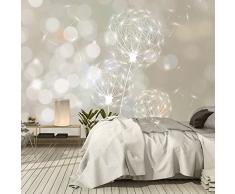 murimage Papel Pintado Diente de León 366 x 254 cm Incluye Pegamento decoración luz Flores Plantas Sala Living Dormitorio Fotomurales