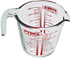 Pyrex Classic Vidrio - Jarra medidora, 0.5 l