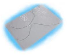 ACETHERMI Lamina antivaho Espejo de baños Medida 60cmx40cm