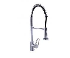 DP Grifería GC-00101 - Grifo profesional de cocina (latón) color plateado