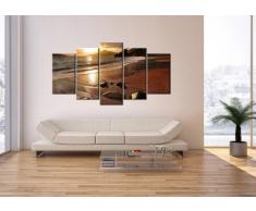 Cuadro sobre lienzo - 5 piezas - Impresión en lienzo - Ancho: 160cm, Altura: 85cm - Foto número 2527 - listo para colgar - en un marco - EA160x85-2527