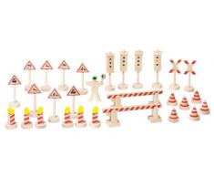 Goki Toys Pure WM380 - Señales de tráfico para modelismo