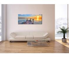 Cuadro sobre lienzo - de una sola pieza - Impresión en lienzo - Ancho: 120cm, Altura: 50cm - Foto número 2402 - listo para colgar - en un marco - AB120x50-2402