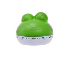 Malloom®lindo precioso temporizador de cocina cuenta atrás 60 minutos reloj despertador (verde (green))