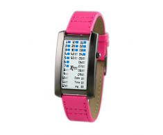 Xtress Reloj Binario para Hombre de Cuarzo con Correa en Cuero XDA1030F