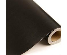 Vinilo negro mate, alta calidad, para interior y exterior. medida 60x150cm