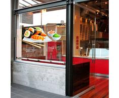 ( 210x210 cm ) A medida Pegatina Ventana Estampado / Personalizado Imagen, Foto Escaparate Exterior Pegatina Decorativa / Cristal Funda Imprimible Brillante, Mate Espejo Pegatinas