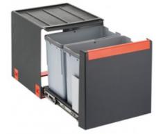 Franke Cube 40 - Cubo de basura doble extraíble