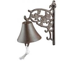 Esschert TT208 Design - Timbre para Puerta, Color marrón