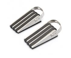 Relaxdays 10017902 Interior bin pedal cubo de plata extraíble 3 L