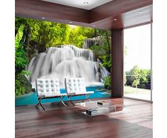 Fotomural 400x280 cm ! Papel tejido-no tejido. Fotomurales - Papel pintado 400x280 cm - naturaleza paisaje cascada c-A-0007-a-a