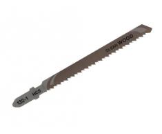 DeWalt DT2053-QZ - Hoja de sierra de calar HCS, longitud: 100mm, paso de diente: 2.5mm, para madera y laminados, hojas para corte sin astillas, hasta 40mm de espesor