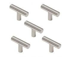 HUI JIN Tiradores para Muebles, armarios, cajones, pomos para Puertas de Muebles, Paquete de 10