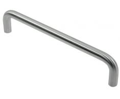 Didheya I-331 - Tirador para armario en acero inoxidable mate (12 x 160 mm)