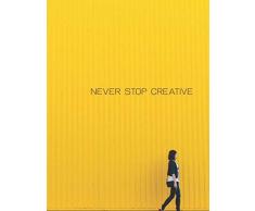 NEVER STOP CREATIVE: Blank Sticker Book Blank Sticker Book For All, Sticker Collecting Album Blank, Sticker Album For Collecting Stickers Boys, ... A PASSWORD BOOK, IMPORTANT CONTACT PERSON