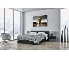 Cuadro sobre Lienzo - de una Sola Pieza - Impresión en Lienzo - Ancho: 120cm, Altura: 80cm - Foto número 0214 - Listo para Colgar AA120x80-0214