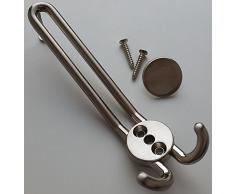Perchero de pared de acero Gancho para ropa * 516-07-LA