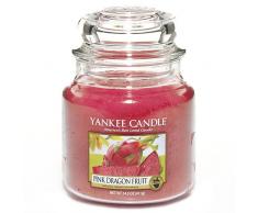 Yankee Candle vela en tarro mediano, Fruta del dragón rosa